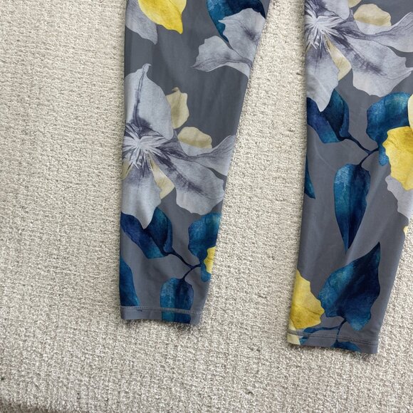 Calia by Carrie Underwood Energize Legging Sz L Blue/yellow Floral AOP Yoga Run - Picture 6 of 15